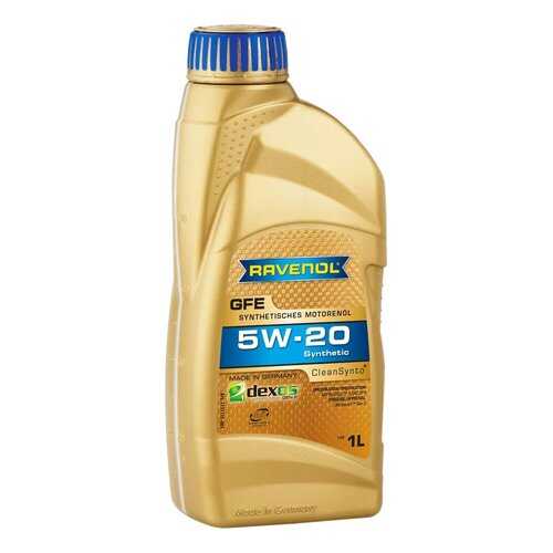 Моторное масло Ravenol GFE SAE 5W-20 1л в ЕКА