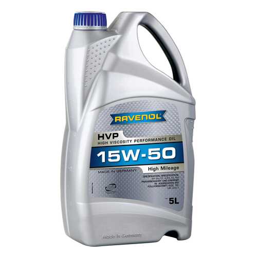 Моторное масло Ravenol HVP High Viscosity Perfor Oil SAE 15W-50 5л в ЕКА