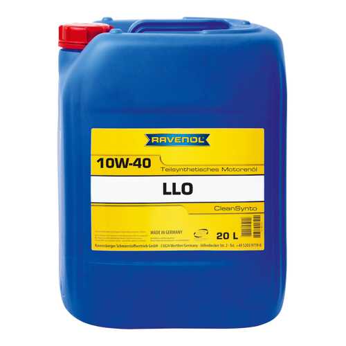 Моторное масло Ravenol LLO SAE 10W-40 20л в ЕКА