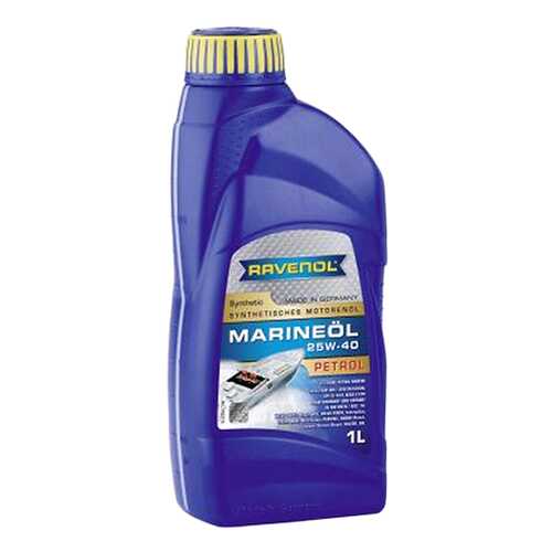 Моторное масло Ravenol Marineoil Petrol 25w-40 1л в ЕКА