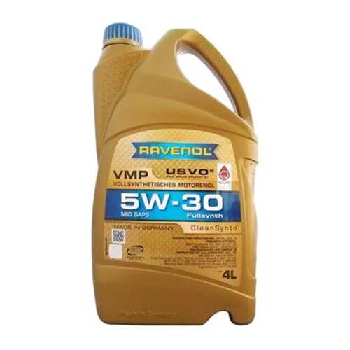 Моторное масло RAVENOL VMP SAE 5W-30 (4л) new RAVENOL арт. 4014835723399 в ЕКА