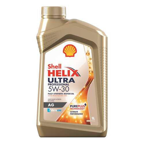 Моторное масло Shell Helix Ultra Professional AG 5w-30 1л в ЕКА