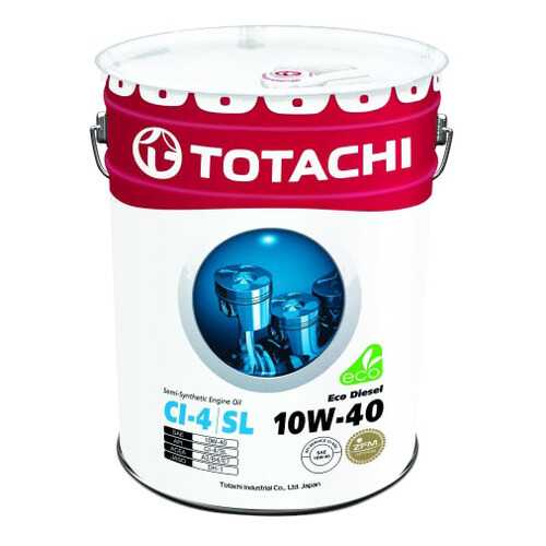 Моторное масло Totachi Eco Diesel Semi-Synthetic 10W-40 20л в ЕКА