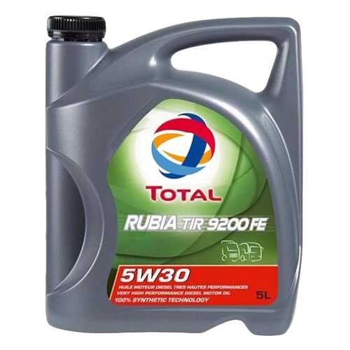 Моторное масло Total Rubia TIR 9200 FE 5W-30 5л в ЕКА