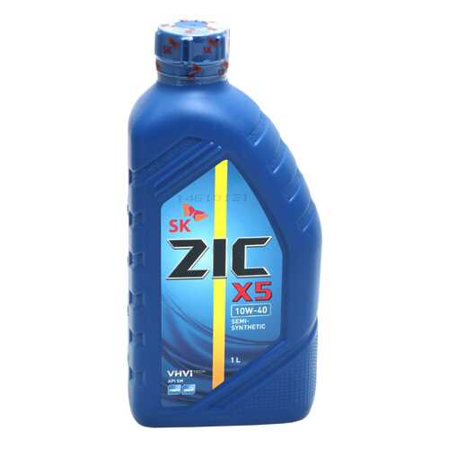 Моторное масло Zic Х5 10W-40 1л в ЕКА