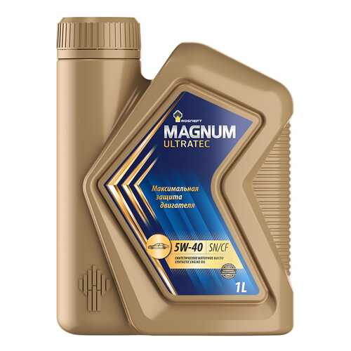 Rosneft Масло Моторное Rosneft Magnum Ultratec 5w30 Синтетическое 1 Л 40815332 в ЕКА