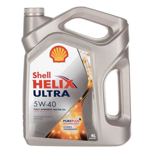 Shell Масло моторноеShell Helix Ultra 5w-40 (4л) в ЕКА