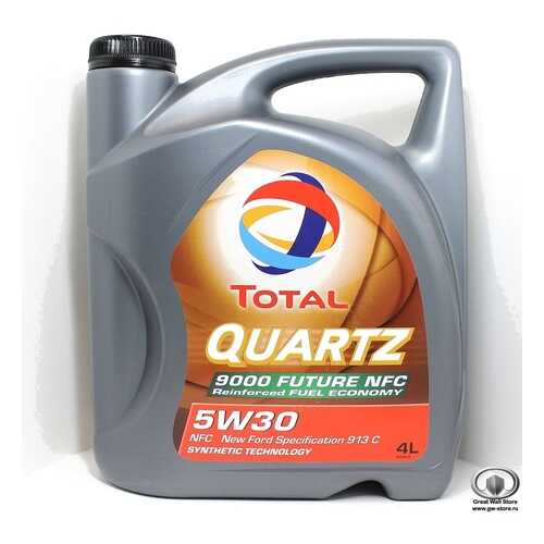 TOTAL 10230501 масло моторное синтетическое quartz future nfc 5w-30 4л ru 183450 10230501 в ЕКА