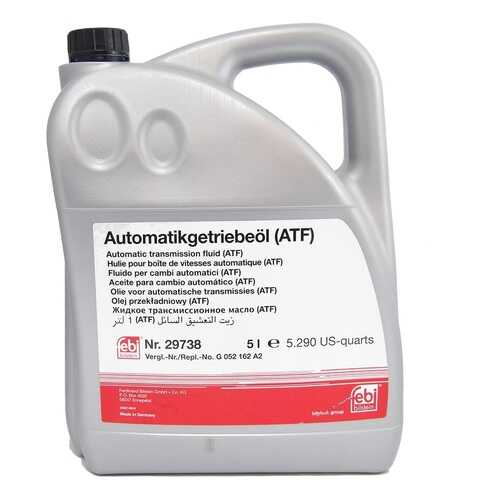 Масло трансмиссионное Febi Automatic Transmission Fluid красный 5 л 101161 в ЕКА