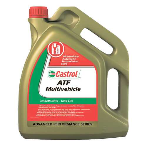 Трансмиссионное масло Castrol ATF Multivehicle 5л 154F32 в ЕКА