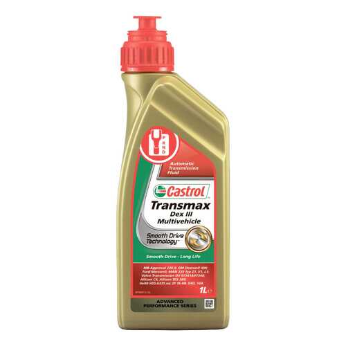 Трансмиссионное масло Castrol Transmax Dex III Multivehicle 1л 157AB3 в ЕКА