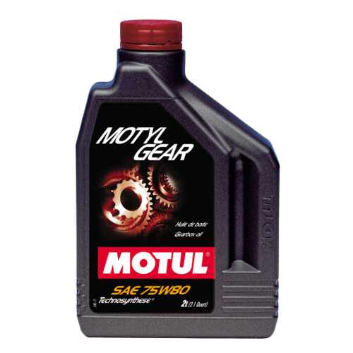 Трансмиссионное масло MOTUL Motylgear 75w80 2л 101155 в ЕКА