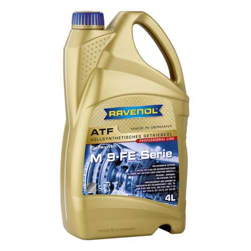 Трансмиссионное масло RAVENOL ATF M 9FE-Serie 4л 1211127-004-01-999 в ЕКА