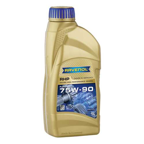 Трансмиссионное масло RAVENOL RHP Racing High Performance Gear 75w90 1л 1145100-001-01-999 в ЕКА