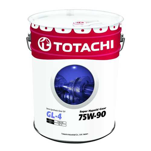 Трансмиссионное масло TOTACHI Super Hypoid Gear Oil Semi-Synthetic 75w90 20л 4562374692237 в ЕКА