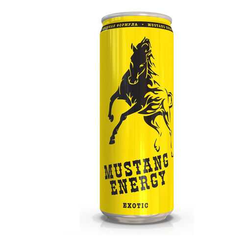 Mustang Energy Энергетический напиток Mustang Energy, Exotic, 0,5 в ЕКА