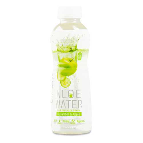 Напиток безалкогольный PurePlus негазированный Aloe Water со вкусом огурца и яблока 500 мл в ЕКА
