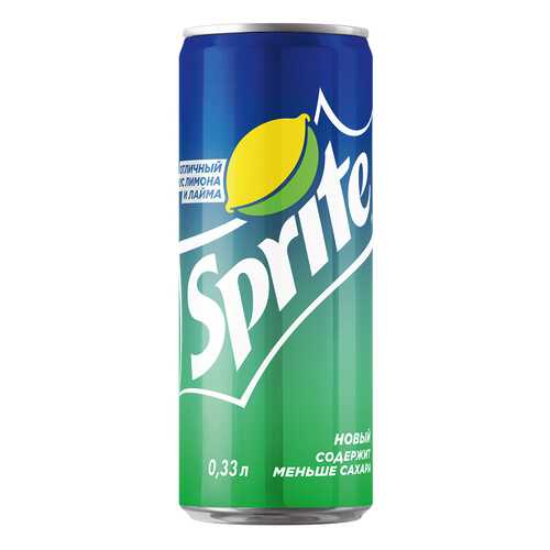 Напиток газированный Sprite жестяная банка 0.33 л в ЕКА