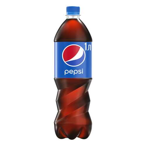 Напиток Pepsi кола сильногазированный 1 л в ЕКА