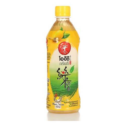 Напиток безалкогольный OISHI Зеленый чай мёд и лимон 0.5л пластиковая бутылка Таиланд в ЕКА